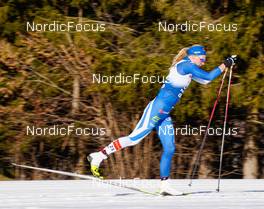 07.01.2023, Val di Fiemme, Italy (ITA): Anne Kyllonen (FIN) - FIS world cup cross-country, tour de ski, mass, Val di Fiemme (ITA). www.nordicfocus.com. © Barbieri/NordicFocus. Every downloaded picture is fee-liable.