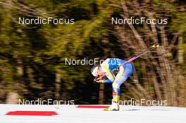 07.01.2023, Val di Fiemme, Italy (ITA): Anna Dyvik (SWE) - FIS world cup cross-country, tour de ski, mass, Val di Fiemme (ITA). www.nordicfocus.com. © Barbieri/NordicFocus. Every downloaded picture is fee-liable.