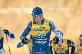 07.01.2023, Val di Fiemme, Italy (ITA): Perttu Hyvarinen (FIN) - FIS world cup cross-country, tour de ski, mass, Val di Fiemme (ITA). www.nordicfocus.com. © Modica/NordicFocus. Every downloaded picture is fee-liable.