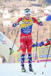 07.01.2023, Val di Fiemme, Italy (ITA): Haavard Moseby (NOR) - FIS world cup cross-country, tour de ski, mass, Val di Fiemme (ITA). www.nordicfocus.com. © Barbieri/NordicFocus. Every downloaded picture is fee-liable.