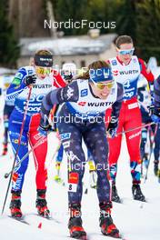 07.01.2023, Val di Fiemme, Italy (ITA): Rosie Brennan (USA) - FIS world cup cross-country, tour de ski, mass, Val di Fiemme (ITA). www.nordicfocus.com. © Barbieri/NordicFocus. Every downloaded picture is fee-liable.