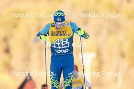 07.01.2023, Val di Fiemme, Italy (ITA): Nail Bashmakov (KAZ) - FIS world cup cross-country, tour de ski, mass, Val di Fiemme (ITA). www.nordicfocus.com. © Modica/NordicFocus. Every downloaded picture is fee-liable.