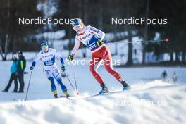 07.01.2023, Val di Fiemme, Italy (ITA): Nadine Faehndrich (SUI) - FIS world cup cross-country, tour de ski, mass, Val di Fiemme (ITA). www.nordicfocus.com. © Modica/NordicFocus. Every downloaded picture is fee-liable.