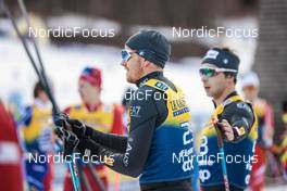 07.01.2023, Val di Fiemme, Italy (ITA): Dietmar Noeckler (ITA) - FIS world cup cross-country, tour de ski, mass, Val di Fiemme (ITA). www.nordicfocus.com. © Modica/NordicFocus. Every downloaded picture is fee-liable.