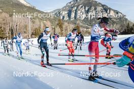07.01.2023, Val di Fiemme, Italy (ITA): Masako Ishida (JPN) - FIS world cup cross-country, tour de ski, mass, Val di Fiemme (ITA). www.nordicfocus.com. © Modica/NordicFocus. Every downloaded picture is fee-liable.