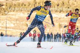 07.01.2023, Val di Fiemme, Italy (ITA): Scott Patterson (USA) - FIS world cup cross-country, tour de ski, mass, Val di Fiemme (ITA). www.nordicfocus.com. © Modica/NordicFocus. Every downloaded picture is fee-liable.