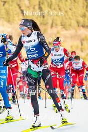 07.01.2023, Val di Fiemme, Italy (ITA): Caterina Ganz (ITA) - FIS world cup cross-country, tour de ski, mass, Val di Fiemme (ITA). www.nordicfocus.com. © Barbieri/NordicFocus. Every downloaded picture is fee-liable.