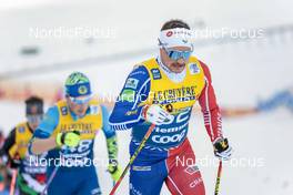 07.01.2023, Val di Fiemme, Italy (ITA): Renaud Jay (FRA) - FIS world cup cross-country, tour de ski, mass, Val di Fiemme (ITA). www.nordicfocus.com. © Modica/NordicFocus. Every downloaded picture is fee-liable.
