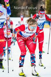 07.01.2023, Val di Fiemme, Italy (ITA): Margrethe Bergane (NOR) - FIS world cup cross-country, tour de ski, mass, Val di Fiemme (ITA). www.nordicfocus.com. © Barbieri/NordicFocus. Every downloaded picture is fee-liable.