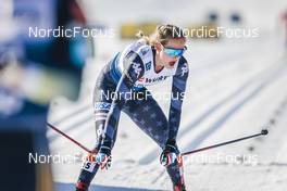 07.01.2023, Val di Fiemme, Italy (ITA): Jessie Diggins (USA) - FIS world cup cross-country, tour de ski, mass, Val di Fiemme (ITA). www.nordicfocus.com. © Modica/NordicFocus. Every downloaded picture is fee-liable.