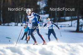 07.01.2023, Val di Fiemme, Italy (ITA): Julia Kern (USA) - FIS world cup cross-country, tour de ski, mass, Val di Fiemme (ITA). www.nordicfocus.com. © Modica/NordicFocus. Every downloaded picture is fee-liable.
