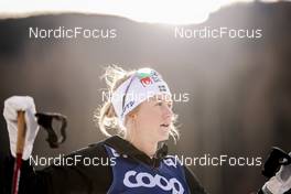 05.01.2023, Val di Fiemme, Italy (ITA): Maja Dahlqvist (SWE) - FIS world cup cross-country, tour de ski, training, Val di Fiemme (ITA). www.nordicfocus.com. © Modica/NordicFocus. Every downloaded picture is fee-liable.