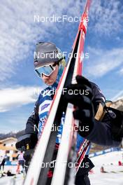 05.01.2023, Val di Fiemme, Italy (ITA): Ben Ogden (USA) - FIS world cup cross-country, tour de ski, training, Val di Fiemme (ITA). www.nordicfocus.com. © Modica/NordicFocus. Every downloaded picture is fee-liable.