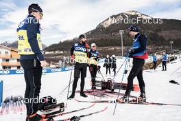 05.01.2023, Val di Fiemme, Italy (ITA): Federico Pellegrino (ITA) - FIS world cup cross-country, tour de ski, training, Val di Fiemme (ITA). www.nordicfocus.com. © Modica/NordicFocus. Every downloaded picture is fee-liable.