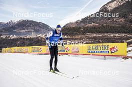 05.01.2023, Val di Fiemme, Italy (ITA): Johan Haeggstroem (SWE) - FIS world cup cross-country, tour de ski, training, Val di Fiemme (ITA). www.nordicfocus.com. © Barbieri/NordicFocus. Every downloaded picture is fee-liable.