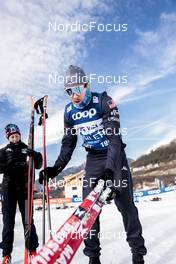 05.01.2023, Val di Fiemme, Italy (ITA): Ben Ogden (USA) - FIS world cup cross-country, tour de ski, training, Val di Fiemme (ITA). www.nordicfocus.com. © Modica/NordicFocus. Every downloaded picture is fee-liable.