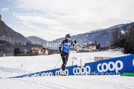 05.01.2023, Val di Fiemme, Italy (ITA): Anna Comarella (ITA) - FIS world cup cross-country, tour de ski, training, Val di Fiemme (ITA). www.nordicfocus.com. © Barbieri/NordicFocus. Every downloaded picture is fee-liable.