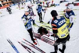 05.01.2023, Val di Fiemme, Italy (ITA): Calle Halfvarsson (SWE) - FIS world cup cross-country, tour de ski, training, Val di Fiemme (ITA). www.nordicfocus.com. © Modica/NordicFocus. Every downloaded picture is fee-liable.