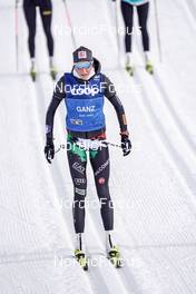 05.01.2023, Val di Fiemme, Italy (ITA): Caterina Ganz (ITA) - FIS world cup cross-country, tour de ski, training, Val di Fiemme (ITA). www.nordicfocus.com. © Barbieri/NordicFocus. Every downloaded picture is fee-liable.