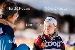05.01.2023, Val di Fiemme, Italy (ITA): Lisa Unterweger (AUT) - FIS world cup cross-country, tour de ski, training, Val di Fiemme (ITA). www.nordicfocus.com. © Modica/NordicFocus. Every downloaded picture is fee-liable.