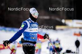 05.01.2023, Val di Fiemme, Italy (ITA): Lucas Chanavat (FRA) - FIS world cup cross-country, tour de ski, training, Val di Fiemme (ITA). www.nordicfocus.com. © Modica/NordicFocus. Every downloaded picture is fee-liable.