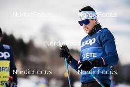 05.01.2023, Val di Fiemme, Italy (ITA): Ireneu Esteve Altimiras (AND) - FIS world cup cross-country, tour de ski, training, Val di Fiemme (ITA). www.nordicfocus.com. © Modica/NordicFocus. Every downloaded picture is fee-liable.