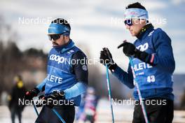 05.01.2023, Val di Fiemme, Italy (ITA): Imanol Rojo (ESP) - FIS world cup cross-country, tour de ski, training, Val di Fiemme (ITA). www.nordicfocus.com. © Modica/NordicFocus. Every downloaded picture is fee-liable.