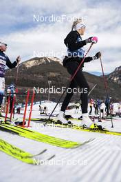 05.01.2023, Val di Fiemme, Italy (ITA): Frida Karlsson (SWE) - FIS world cup cross-country, tour de ski, training, Val di Fiemme (ITA). www.nordicfocus.com. © Modica/NordicFocus. Every downloaded picture is fee-liable.