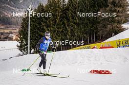 05.01.2023, Val di Fiemme, Italy (ITA): Cristina Pittin (ITA) - FIS world cup cross-country, tour de ski, training, Val di Fiemme (ITA). www.nordicfocus.com. © Barbieri/NordicFocus. Every downloaded picture is fee-liable.
