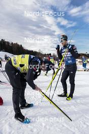 05.01.2023, Val di Fiemme, Italy (ITA): Hunter Wonders (USA) - FIS world cup cross-country, tour de ski, training, Val di Fiemme (ITA). www.nordicfocus.com. © Modica/NordicFocus. Every downloaded picture is fee-liable.