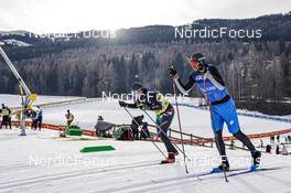 05.01.2023, Val di Fiemme, Italy (ITA): Francesco De Fabiani (ITA) - FIS world cup cross-country, tour de ski, training, Val di Fiemme (ITA). www.nordicfocus.com. © Barbieri/NordicFocus. Every downloaded picture is fee-liable.