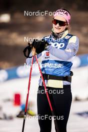 05.01.2023, Val di Fiemme, Italy (ITA): Laura Gimmler (GER) - FIS world cup cross-country, tour de ski, training, Val di Fiemme (ITA). www.nordicfocus.com. © Modica/NordicFocus. Every downloaded picture is fee-liable.