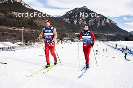 05.01.2023, Val di Fiemme, Italy (ITA): Nadine Faehndrich (SUI) - FIS world cup cross-country, tour de ski, training, Val di Fiemme (ITA). www.nordicfocus.com. © Modica/NordicFocus. Every downloaded picture is fee-liable.