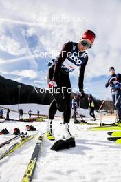 05.01.2023, Val di Fiemme, Italy (ITA): Katherine Stewart-Jones (CAN) - FIS world cup cross-country, tour de ski, training, Val di Fiemme (ITA). www.nordicfocus.com. © Modica/NordicFocus. Every downloaded picture is fee-liable.