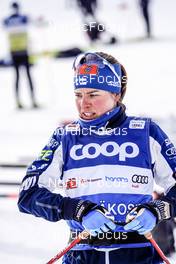 05.01.2023, Val di Fiemme, Italy (ITA): Krista Parmakoski (FIN) - FIS world cup cross-country, tour de ski, training, Val di Fiemme (ITA). www.nordicfocus.com. © Barbieri/NordicFocus. Every downloaded picture is fee-liable.