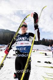 05.01.2023, Val di Fiemme, Italy (ITA): Katherine Stewart-Jones (CAN) - FIS world cup cross-country, tour de ski, training, Val di Fiemme (ITA). www.nordicfocus.com. © Modica/NordicFocus. Every downloaded picture is fee-liable.