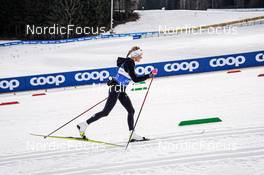 05.01.2023, Val di Fiemme, Italy (ITA): Frida Karlsson (SWE) - FIS world cup cross-country, tour de ski, training, Val di Fiemme (ITA). www.nordicfocus.com. © Barbieri/NordicFocus. Every downloaded picture is fee-liable.