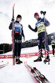 05.01.2023, Val di Fiemme, Italy (ITA): Zak Ketterson (USA) - FIS world cup cross-country, tour de ski, training, Val di Fiemme (ITA). www.nordicfocus.com. © Modica/NordicFocus. Every downloaded picture is fee-liable.