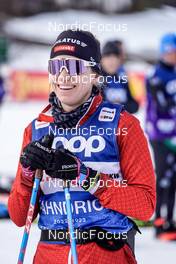 05.01.2023, Val di Fiemme, Italy (ITA): Nadine Faehndrich (SUI) - FIS world cup cross-country, tour de ski, training, Val di Fiemme (ITA). www.nordicfocus.com. © Barbieri/NordicFocus. Every downloaded picture is fee-liable.