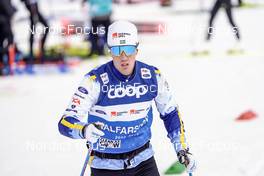 05.01.2023, Val di Fiemme, Italy (ITA): Calle Halfvarsson (SWE) - FIS world cup cross-country, tour de ski, training, Val di Fiemme (ITA). www.nordicfocus.com. © Barbieri/NordicFocus. Every downloaded picture is fee-liable.