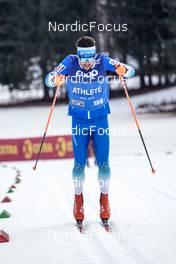 05.01.2023, Val di Fiemme, Italy (ITA): Miha Simenc (SLO) - FIS world cup cross-country, tour de ski, training, Val di Fiemme (ITA). www.nordicfocus.com. © Barbieri/NordicFocus. Every downloaded picture is fee-liable.