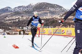 05.01.2023, Val di Fiemme, Italy (ITA): Maja Dahlqvist (SWE) - FIS world cup cross-country, tour de ski, training, Val di Fiemme (ITA). www.nordicfocus.com. © Barbieri/NordicFocus. Every downloaded picture is fee-liable.