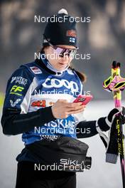 05.01.2023, Val di Fiemme, Italy (ITA): Kerttu Niskanen (FIN) - FIS world cup cross-country, tour de ski, training, Val di Fiemme (ITA). www.nordicfocus.com. © Modica/NordicFocus. Every downloaded picture is fee-liable.
