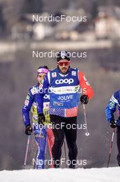 05.01.2023, Val di Fiemme, Italy (ITA): Richard Jouve (FRA) - FIS world cup cross-country, tour de ski, training, Val di Fiemme (ITA). www.nordicfocus.com. © Barbieri/NordicFocus. Every downloaded picture is fee-liable.