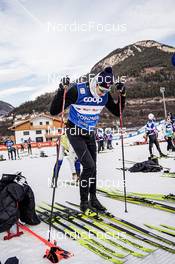 05.01.2023, Val di Fiemme, Italy (ITA): William Poromaa (SWE) - FIS world cup cross-country, tour de ski, training, Val di Fiemme (ITA). www.nordicfocus.com. © Barbieri/NordicFocus. Every downloaded picture is fee-liable.