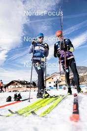 05.01.2023, Val di Fiemme, Italy (ITA): Jonas Dobler (GER) - FIS world cup cross-country, tour de ski, training, Val di Fiemme (ITA). www.nordicfocus.com. © Modica/NordicFocus. Every downloaded picture is fee-liable.