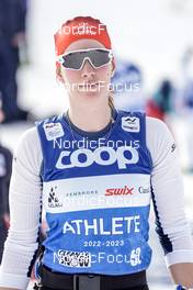 05.01.2023, Val di Fiemme, Italy (ITA): Dahria Beatty (CAN) - FIS world cup cross-country, tour de ski, training, Val di Fiemme (ITA). www.nordicfocus.com. © Barbieri/NordicFocus. Every downloaded picture is fee-liable.