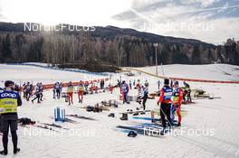 05.01.2023, Val di Fiemme, Italy (ITA): Testing area,   - FIS world cup cross-country, tour de ski, training, Val di Fiemme (ITA). www.nordicfocus.com. © Barbieri/NordicFocus. Every downloaded picture is fee-liable.