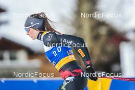 21.01.2023, Livigno, Italy (ITA): Caterina Ganz (ITA) - FIS world cup cross-country, individual sprint, Livigno (ITA). www.nordicfocus.com. © Modica/NordicFocus. Every downloaded picture is fee-liable.