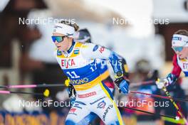21.01.2023, Livigno, Italy (ITA): Johanna Hagstroem (SWE) - FIS world cup cross-country, individual sprint, Livigno (ITA). www.nordicfocus.com. © Modica/NordicFocus. Every downloaded picture is fee-liable.